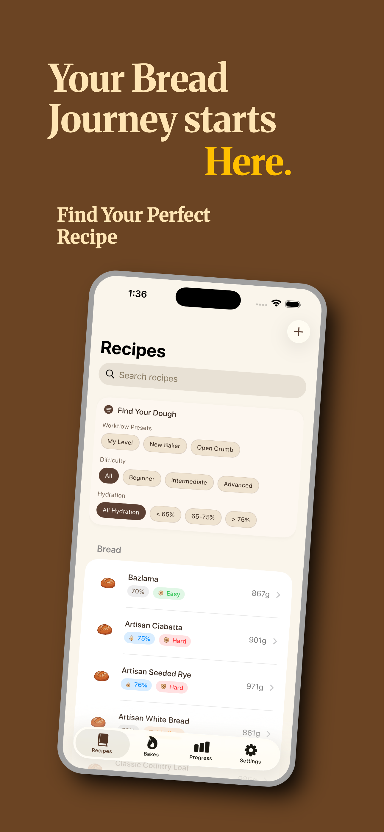 Find your perfect recipe
